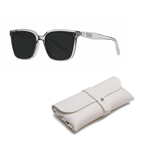 【素颜潮镜！下单送眼镜收纳包】2026新款 偏光墨镜 男款防紫外线太阳眼镜 女高级感开车防晒墨镜 商品图9