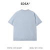 SDSA男装2026新款高贵轻奢日系简约纯色针织圆领短袖T恤百搭上衣 商品缩略图4