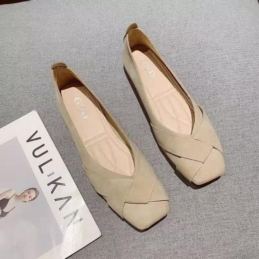 女士单鞋夏季女鞋仙女风温柔软底平底鞋子浅口百搭豆豆鞋35-40★娃娃优选 商品图2