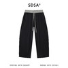 SDSA男装2026新款高贵轻奢潮牌拼接格纹腰头抽绳松紧休闲裤百搭 商品缩略图0