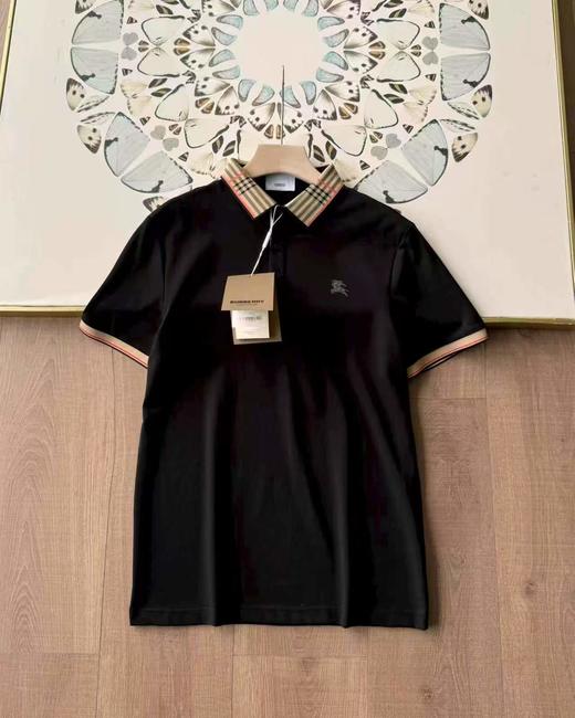 26SS巴宝莉经典条纹商务休闲Polo 商品图3