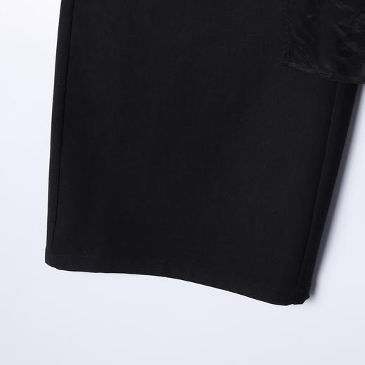 SDSA男装2026新款高贵轻奢假两件叠层阔腿七分裙裤新中式休闲裤 商品图3