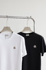 极简奢感｜M0nc1er 经典刺绣水柔丝光圆领T恤 TX638 商品缩略图3
