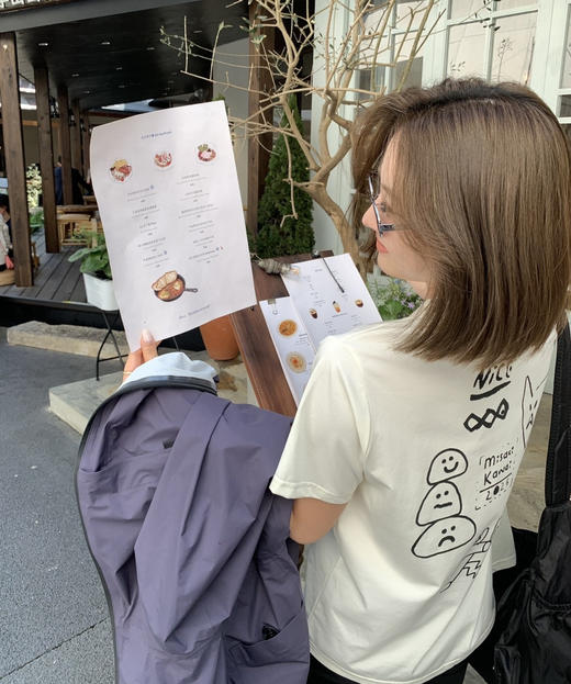 素安高*26春Coolmax艺术家涂鸦/邮差狗短袖Tee041108 商品图6