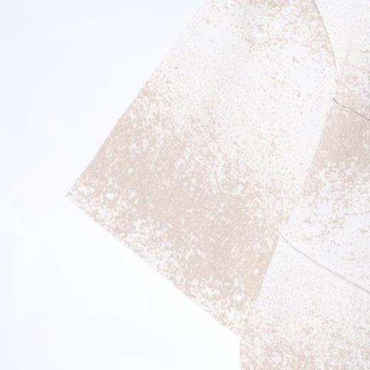 SDSA男装2026新款高贵轻奢韩系扎染裁剪拉链开衫短袖T恤百搭时尚 商品图2