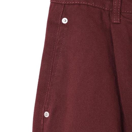 SDSA男装2026新款高贵轻奢韩系复古纯色牛仔短裤百搭宽松舒适裤子 商品图2