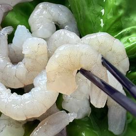 顺丰发货！贝司令 青虾仁 500g*2包  精选4060规格鲜虾鲜剥 手工去虾线 速冻锁鲜 肉质紧实 细滑Q弹