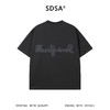 SDSA男装2026新款高贵轻奢宽松简约撞色印花字母圆领短袖T恤百搭 商品缩略图4