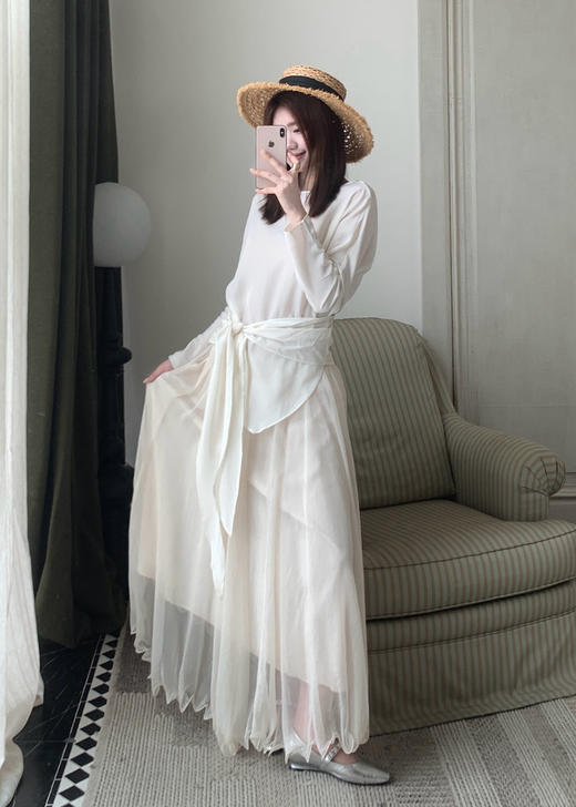 【门店同款】ENJOY春季绑带设计款上衣 170497064 商品图0