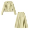 小香风长袖套装裙新款轻熟风洋气减龄气质半身裙两件套LT2366 商品缩略图4