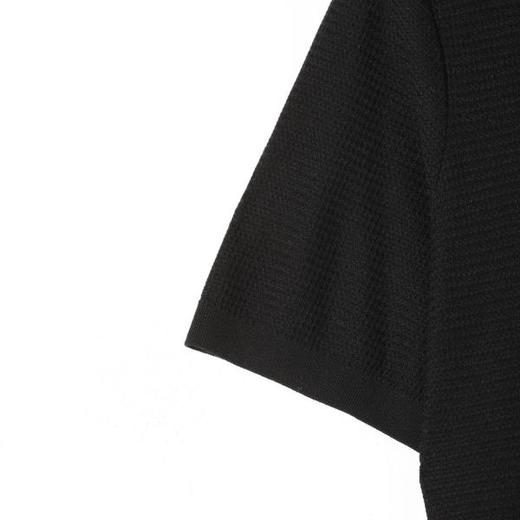 SDSA男装2026新款轻奢华夫格翻领短袖 Polo衫宽松肌理感针织上衣 商品图2