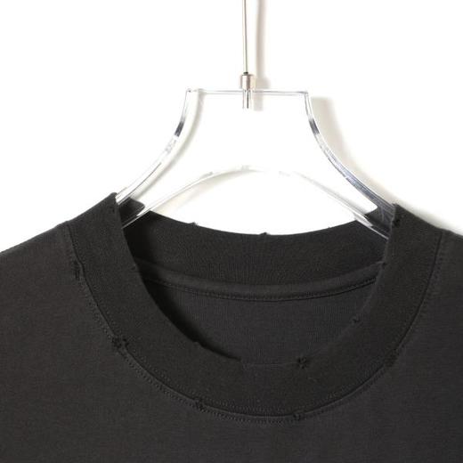 SDSA男装2026新款高贵轻奢宽松简约撞色印花字母圆领短袖T恤百搭 商品图1