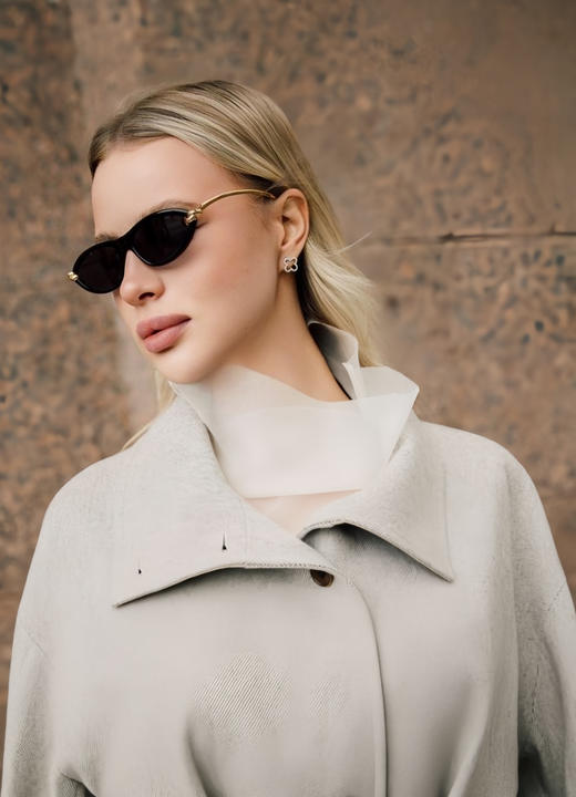 BV 超出圈的纽结猫眼墨镜 商品图4