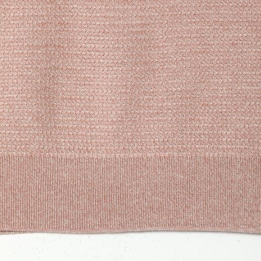 SDSA男装2026新款轻奢华夫格翻领短袖 Polo衫宽松肌理感针织上衣 商品图4