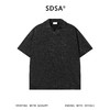 SDSA男装2026新款高贵轻奢老钱风纯色简约针织海鸥领短袖T恤百搭 商品缩略图0