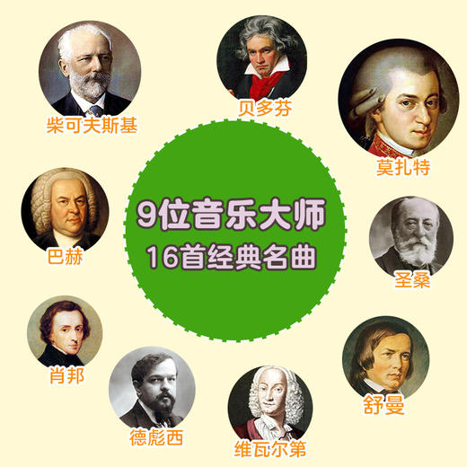 小鸡球球发声书来听古典音乐触摸发声书有故事的宝宝手指点读双语发声 商品图2