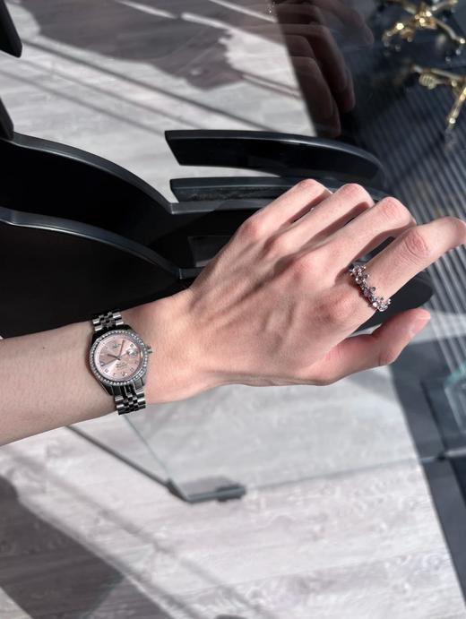 直发【质保一年】 原厂机芯 西太后仙女粉~带钻款~ 女士手表 商品图4