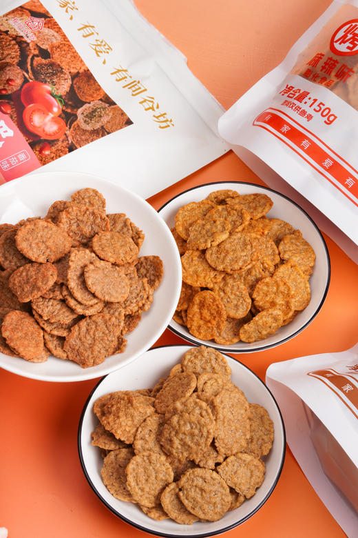 【荞麦锅巴】💰19.9到手3大袋❗️酥脆荞麦粗粮➕番茄 / 牛肉 / 麻辣三重风味✨香酥不腻💨越嚼越香🌿追剧办公随手抓💪无多余添加，嘴馋放心炫👌  商品图2