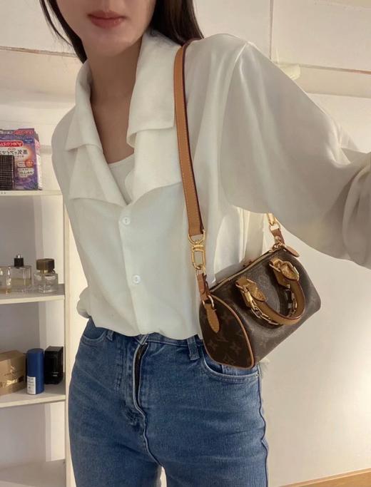 直发 正经原皮，颗粒感和纹理肉眼可见 【驴家nano小枕头包】 商品图10