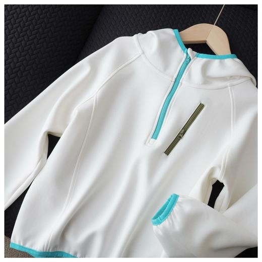 直发 拉慕儿软釉连帽卫衣 抗起球 男女童拉链卫衣 商品图7