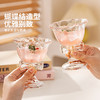 摩登主妇玻璃杯高脚杯女士高颜值水杯精致甜品酒杯果汁杯咖啡杯子 商品缩略图2