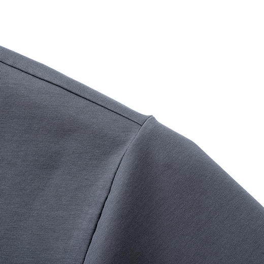 半身缘男装 夏季莱赛尔丝光棉抗菌吸汗速干短袖圆领T恤8831 商品图9