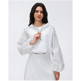 火桐hooton 户外运动 薄款防水速干半拉链外套