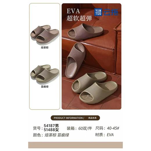 云拖男凉拖YT-54187（下单请备注颜色尺码） 商品图2