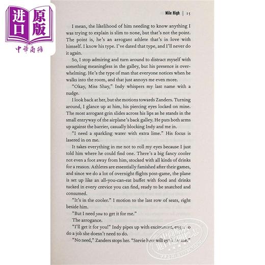【中商原版】风城系列 第1部 高飞 Mile High 英文原版 Liz Tomforde 现代小说 国际流行小说 爱情小说 商品图4