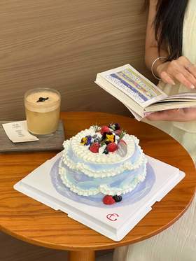 【蓝莓云酪】一口身在云端的美味 | FALANC CAKE