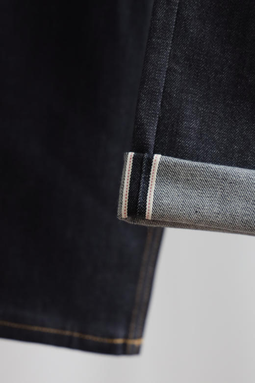 26 R.R.L 半脱浆 原色赤耳丹宁直筒牛仔裤｜复古工装质感 NZK265 商品图4