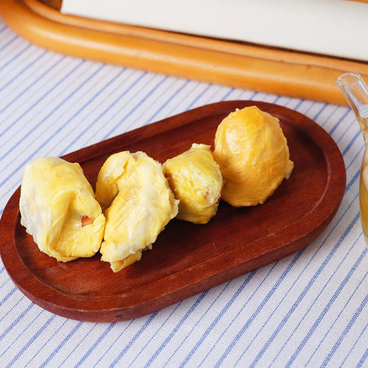 【马来树熟榴莲果肉拼盘 告别开盲盒  尝鲜推荐】黑刺/猫山王/苏丹王/红肉四大名种榴莲  低温速冻 真空锁鲜 商品图4