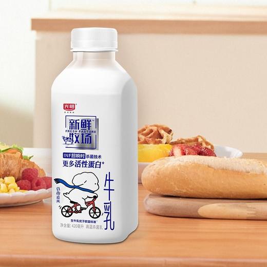 光明420ml新鲜牧场高品质牛乳 商品图0