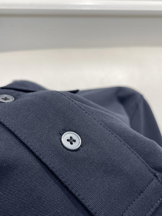 纯元‼️26新款阿玛*男士小标刺绣翻领T恤～（售后时间：签收3天内，不合适及时申请） 商品图8