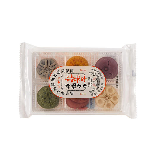 【绵密细腻！精致小巧】和果子日式豆沙糕点颜值美食礼盒好吃的和菓子零食180g6个装点心。xb 商品图4