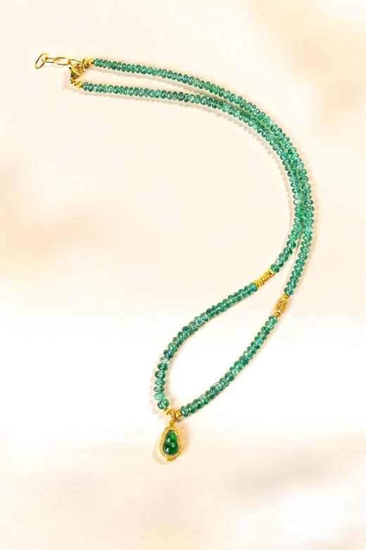 18k金祖母绿葫芦 商品图2