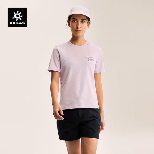 KAILAS凯乐石 XM2女款羊毛圆领短袖T恤 KG2617258 商品图0