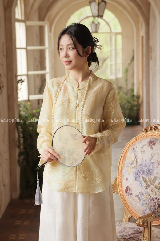 【门店同款】ENJOY夏季“游园戏梦”与春宴词衬衫 170793859 商品图5