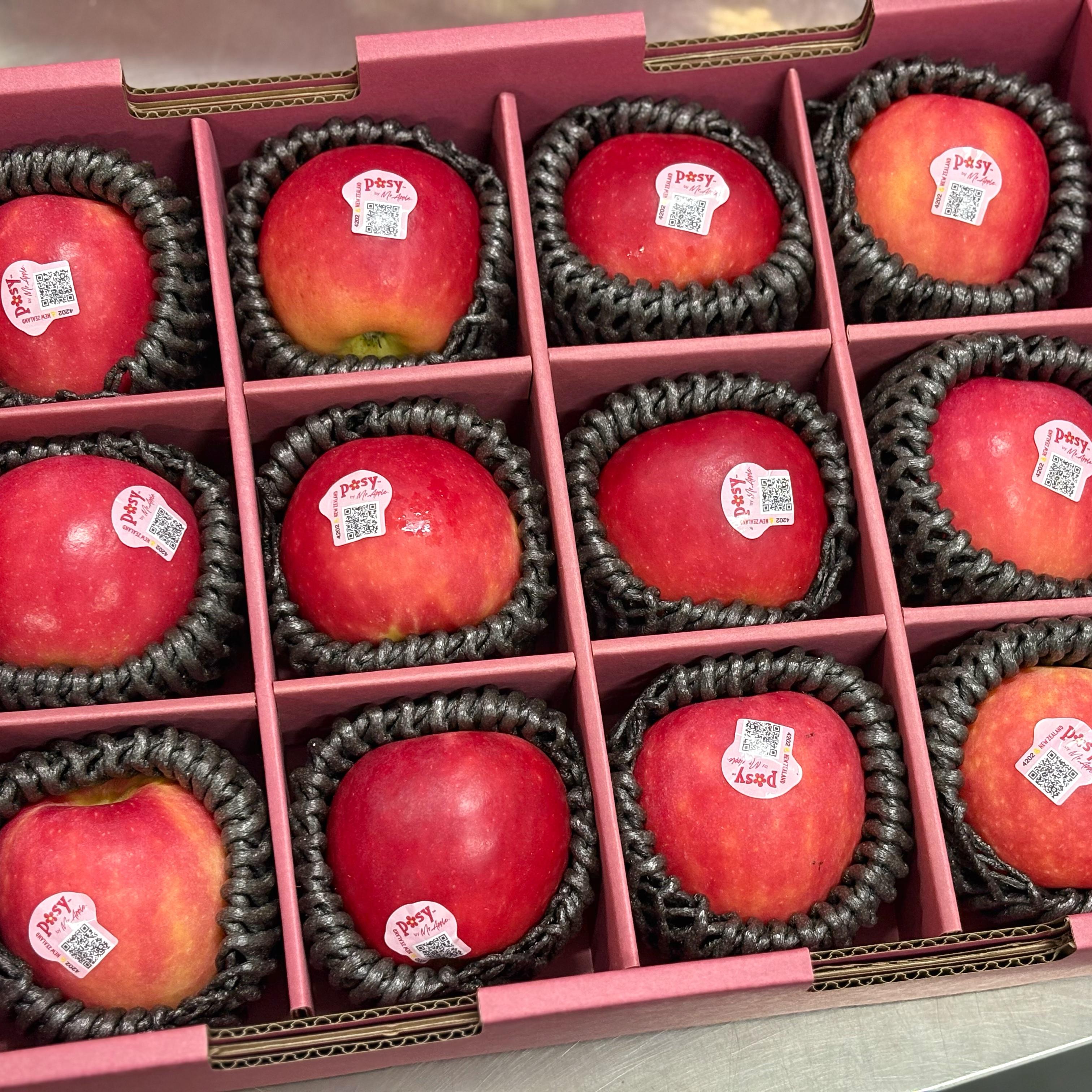 【新西兰小花苹果礼盒】人气单品！硬度好，鲜度好，自带花蜜香，脆甜多汁。12枚礼盒装，送礼推荐，江浙沪皖顺丰包邮~