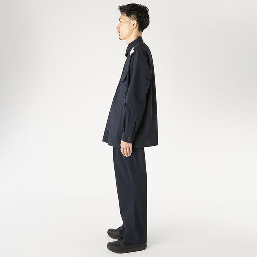 N.HOOLYWOOD CPO SHIRT 男装军事系列超轻量工装长袖衬衫 商品图2