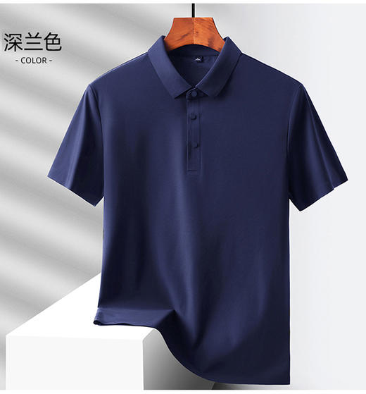 瑞士军工夏日清凉迪桑锦棉热压速干短袖polo衫 商品图9
