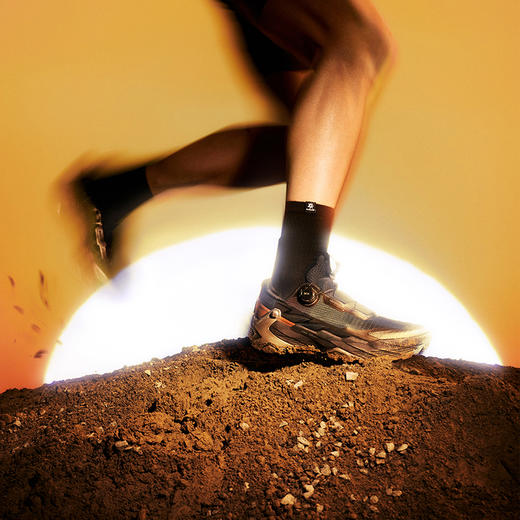 KAILAS凯乐石 男款低帮跑山鞋(Fuga DU 2 BOA-黑山) KS2613134 商品图3