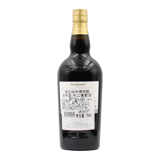 葡萄牙格兰姆木桶陈酿波特酒（利口葡萄酒）2019 W & J Graham's Late Bottled Vintage Port, Portugal 商品图1