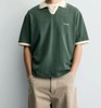 新款夏季男士翻领刺绣短袖文化衫休闲T恤夏季logo 商品缩略图0