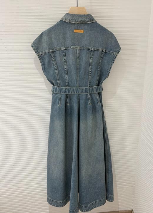 女款腰带牛仔连衣裙la010 商品图1