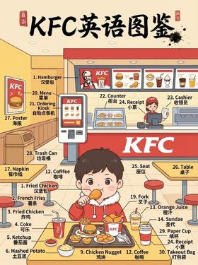 今日地道英语——KFC/麦当劳点餐篇