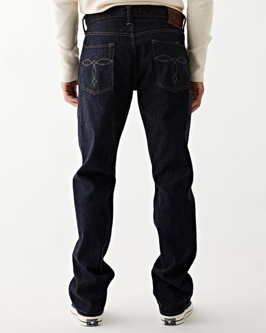 26 R.R.L 半脱浆 原色赤耳丹宁直筒牛仔裤｜复古工装质感 NZK265 商品图0