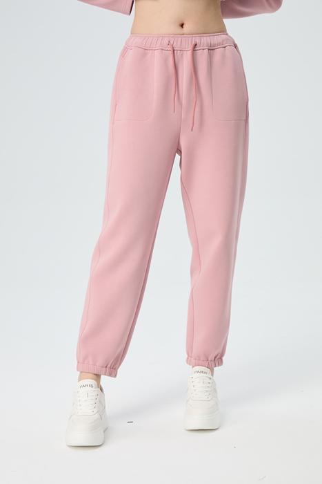 【一体绒 爆款】水淼2025秋冬休闲显瘦直筒休闲裤1652 商品图0