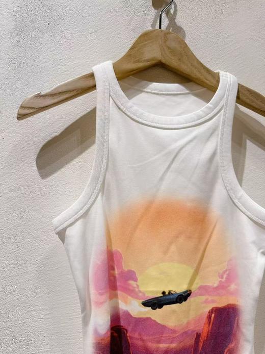 女款印花背心上衣ba 商品图2