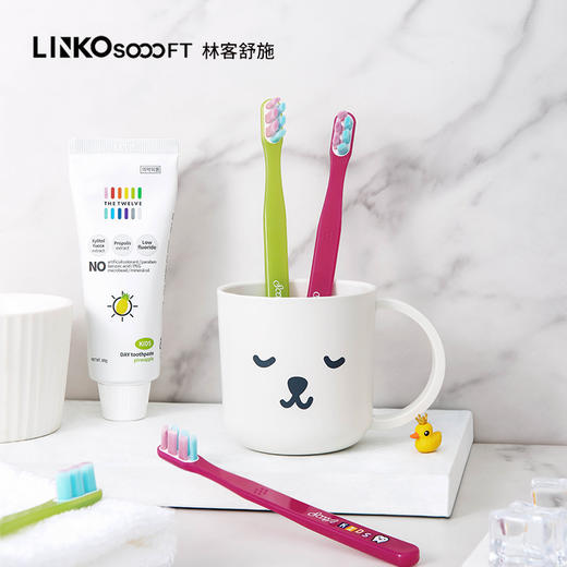 韩国Linko超细超软敏感护龈深层清洁多功能牙刷 商品图9